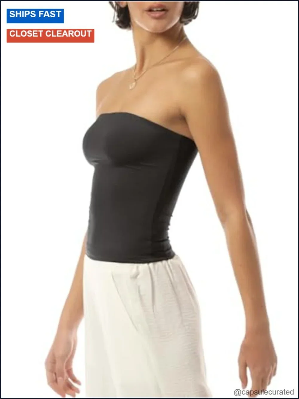 N/A this strapless